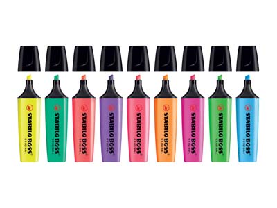 evidenziatore STABILO BOSS ORIGINAL