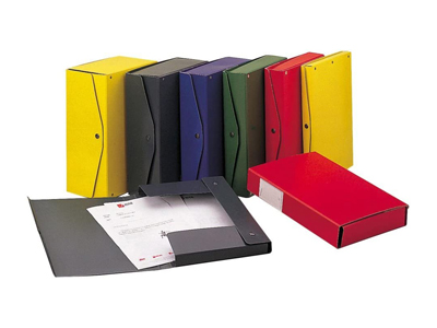 scatola archivio con bottone KING MEC